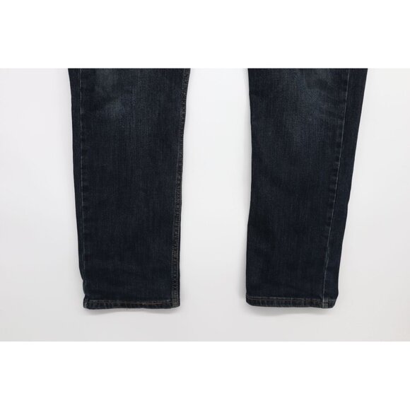 Levis 511 Mens Slim Fit Jeans W38 L30 Dark Wash Denim - Picture 10 of 15